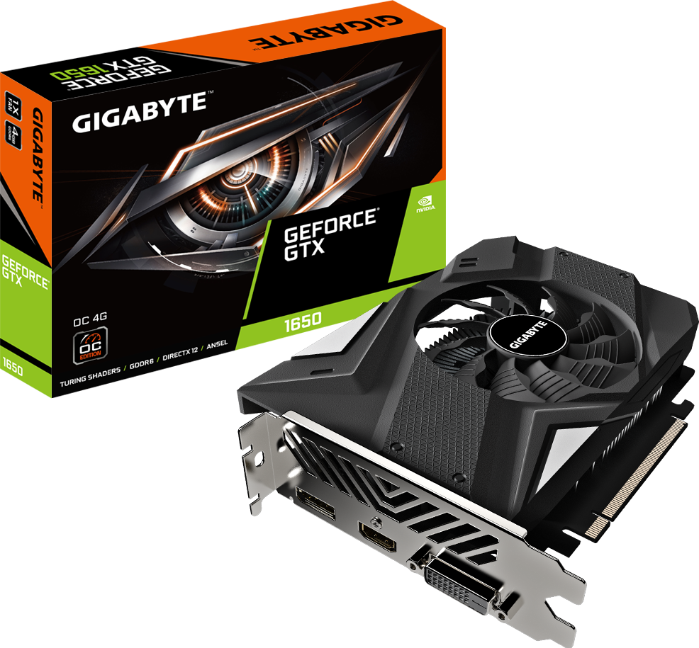 Videókártyák - GeForce® GTX 1650 D6 OC 4G