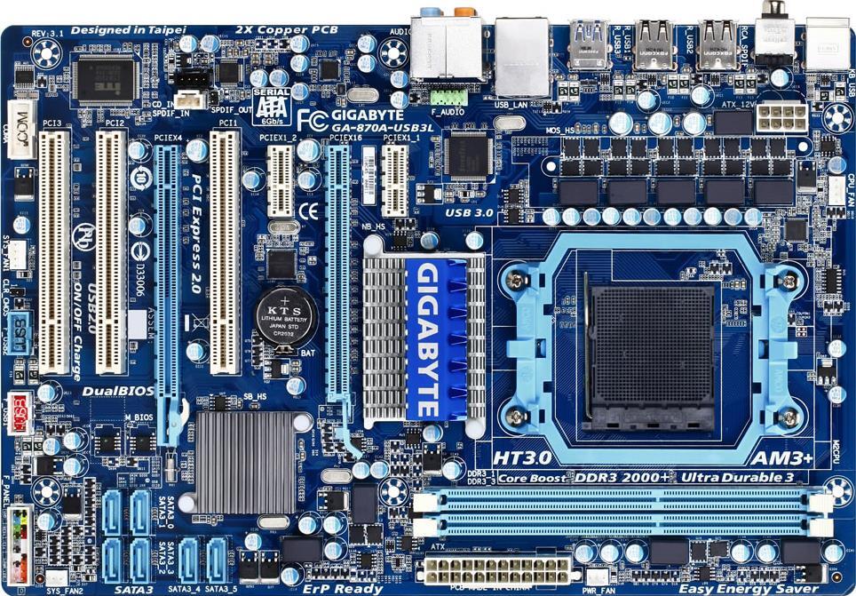 Motherboard - GA-870A-USB3L