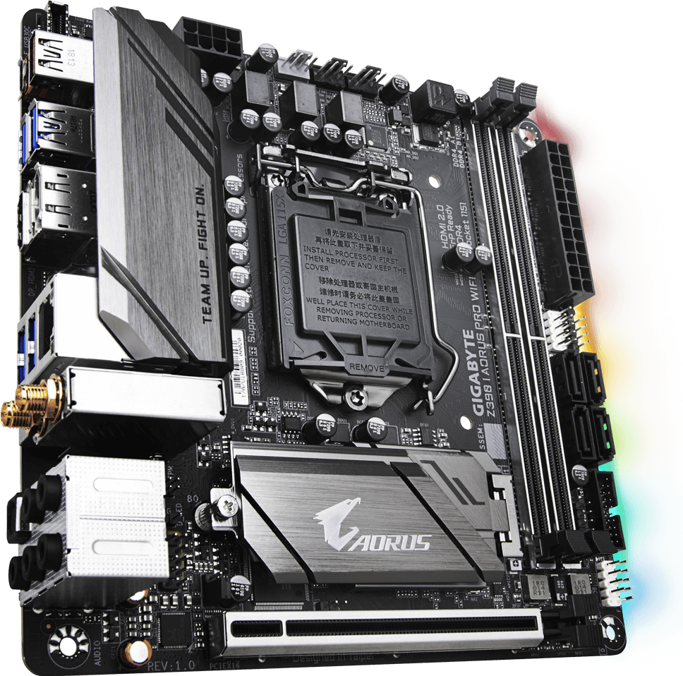 マザーボード GIGABYTE Z390 I AORUS PRO WIFI Z390 I AORUS PRO WIFI (Rev. 1.0) - GIGABYTE Global