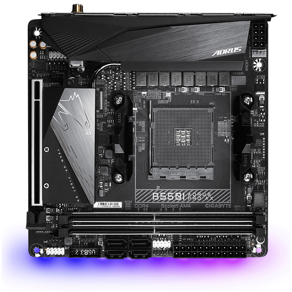 B550I AORUS PRO AX