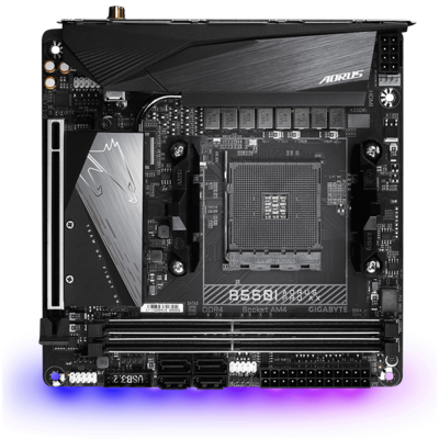 日本ギガバイト B550  AORUS PRO AX マザーボード ATX 400