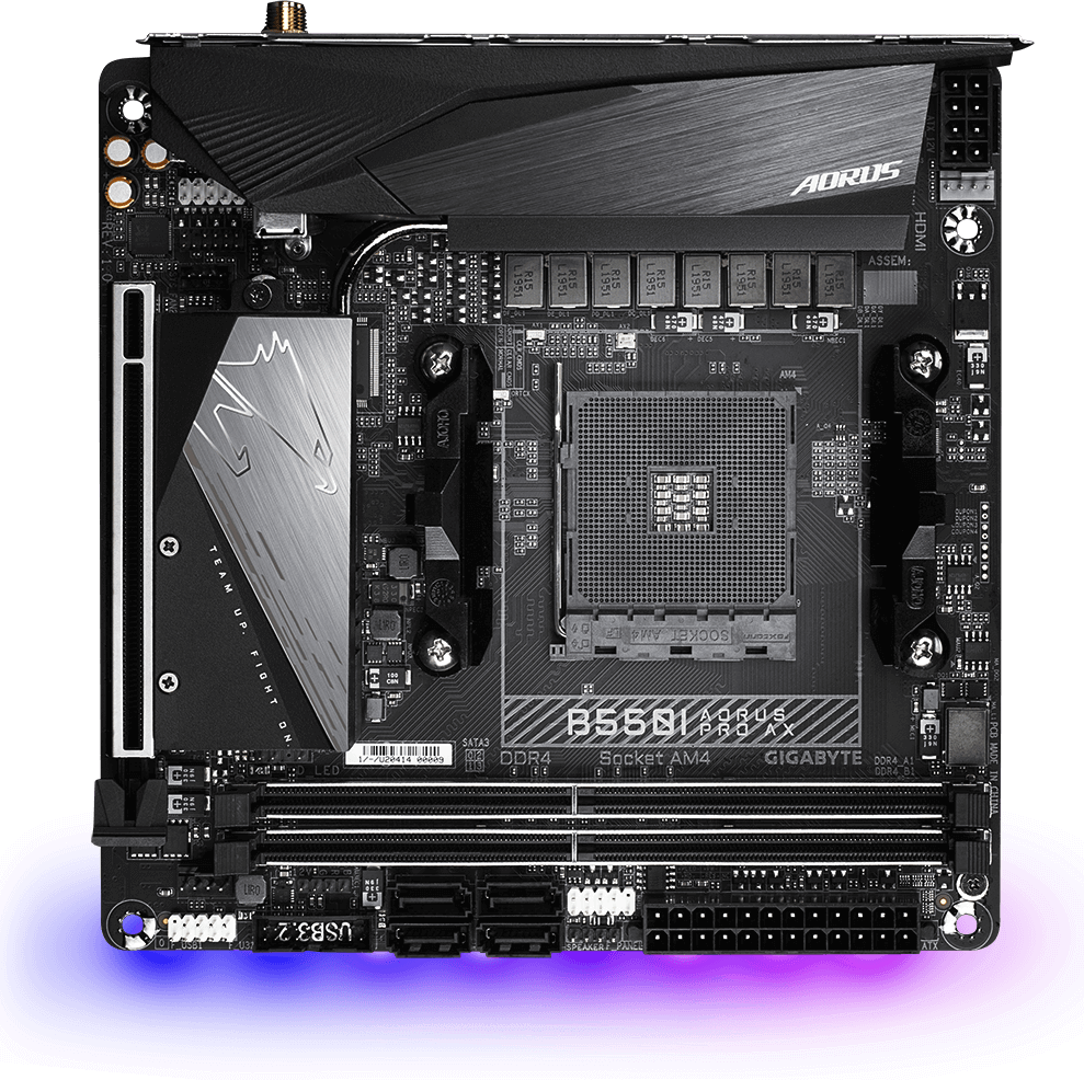 Moederbord - B550I AORUS PRO AX