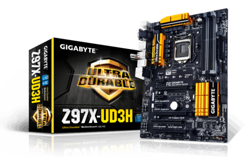 GIGABYTE マザーボード GA-Z97X-UD3H LGA1150PC/タブレット