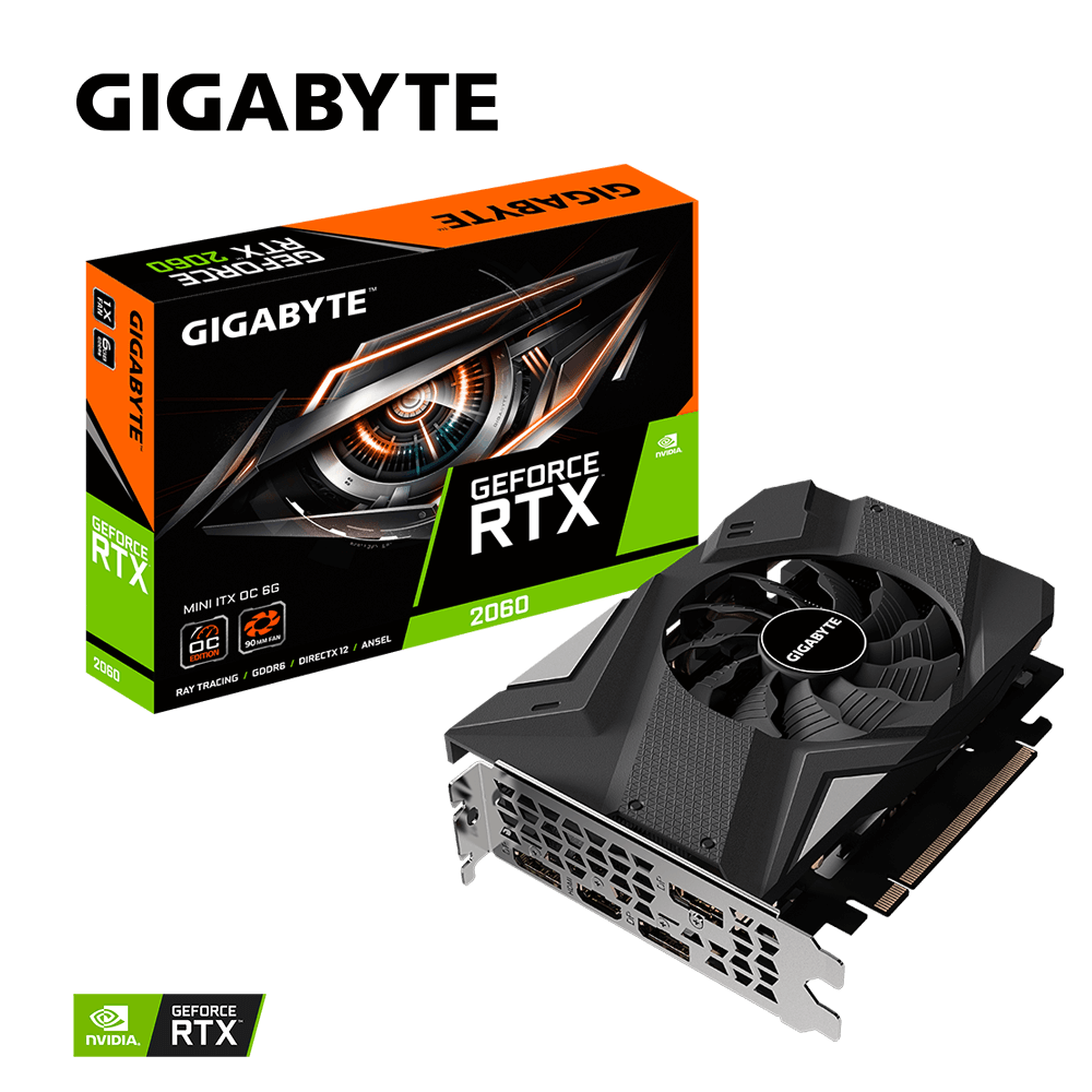 Geforce RTX™ 2060 MINI ITX OC 6G (rev. 2.0) Key Features