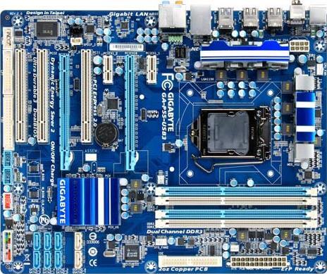 Motherboard - GA-P55-USB3