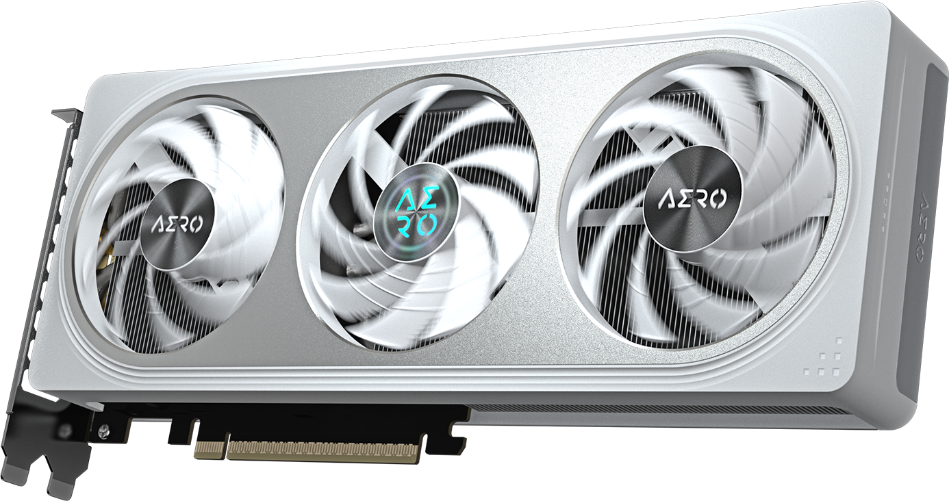 GIGABYTE GeForce RTX 5060 AERO OC 8G ürün görünümü