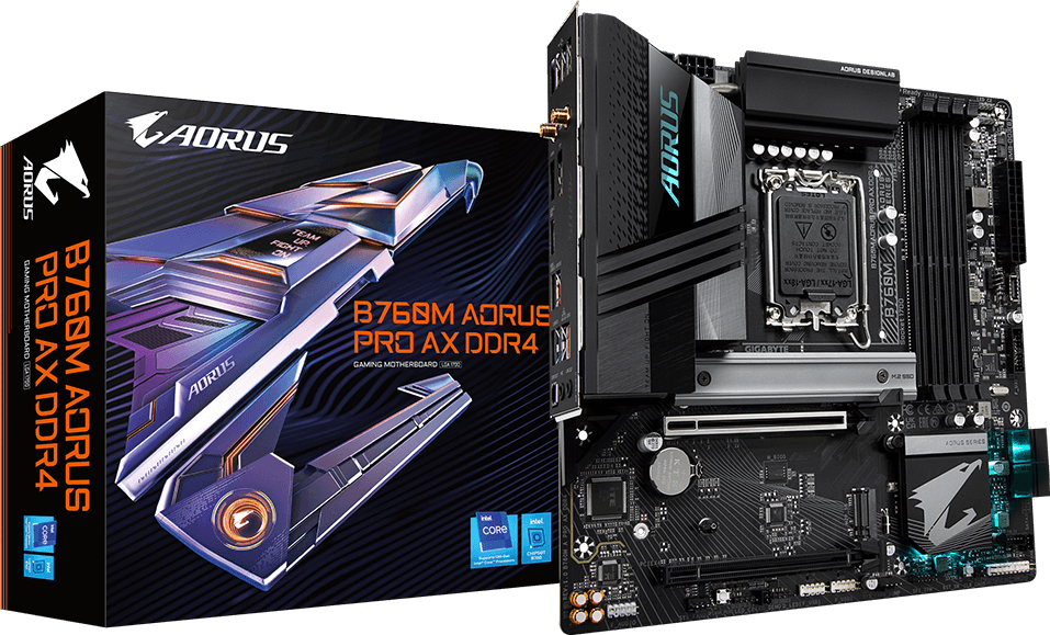 Carte Mère - B760M AORUS PRO AX DDR4