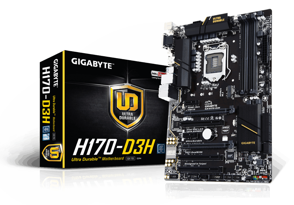 GA-H170-D3H (rev. 1.0) Overview | Motherboard - GIGABYTE Global