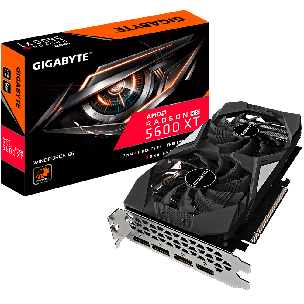 Radeon™ RX 5600 XT WINDFORCE 6G｜AORUS - GIGABYTE ประเทศไทย