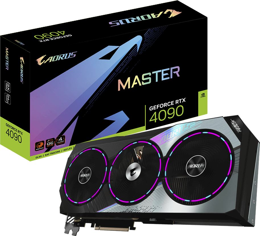 【美品・使用頻度少】Gigabyte RTX4090 Aorus Master 32834
