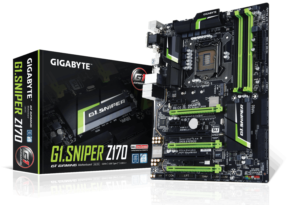 G1.Sniper Z170 (rev. 1.0) Overview | Motherboard - GIGABYTE Global