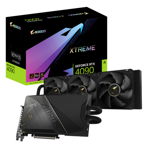 AORUS GeForce RTX® 4090 XTREME WATERFORCE 24G