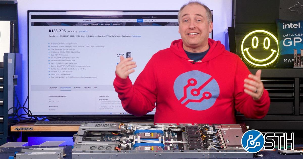 Video tour of the powerful R183-Z95 w/ high performance storage and compute density.