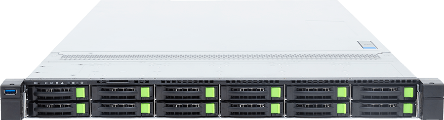 R165-DG2-CS1 - Rack Server - AMD EPYC™ 9006 SP7 Server Processors - 1U UP 1 x PCIe Gen6 GPU Closed-Loop DLC