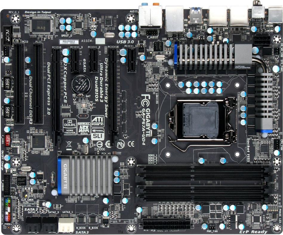 Motherboard - GA-P67A-UD4