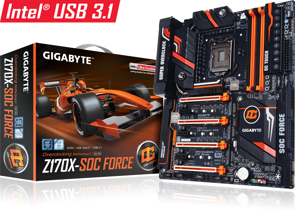 Motherboard - GA-Z170X-SOC FORCE