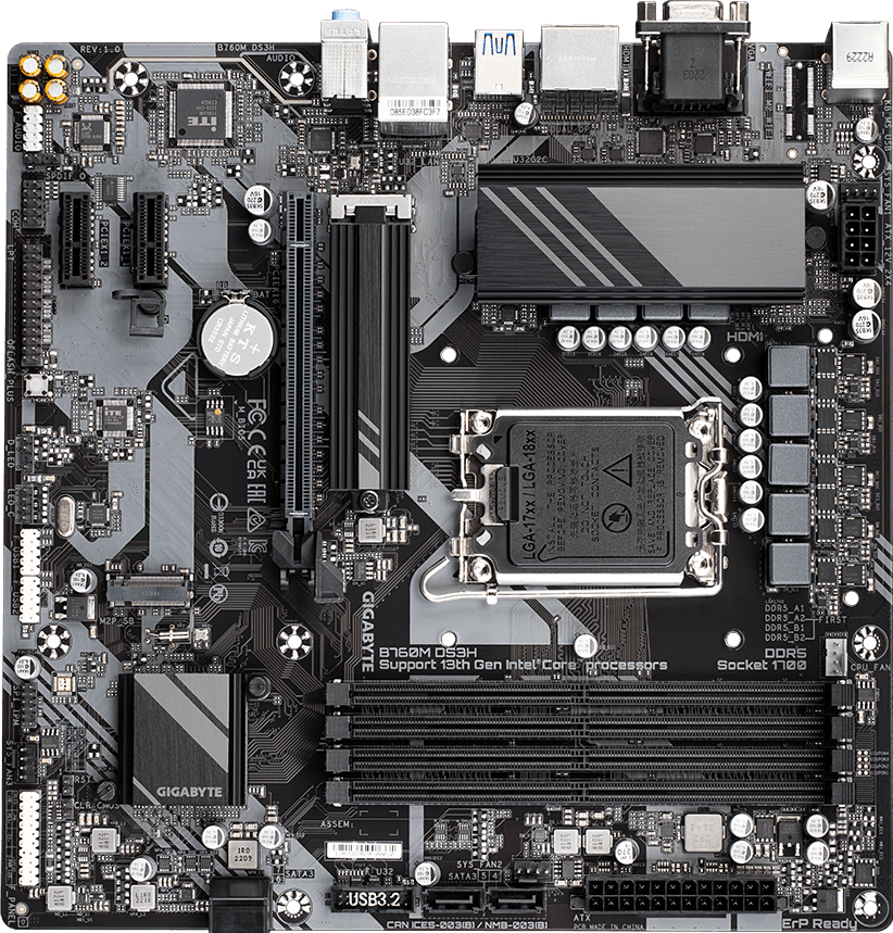 B760M DS3H (Rev. 1.0) - GIGABYTE Japan