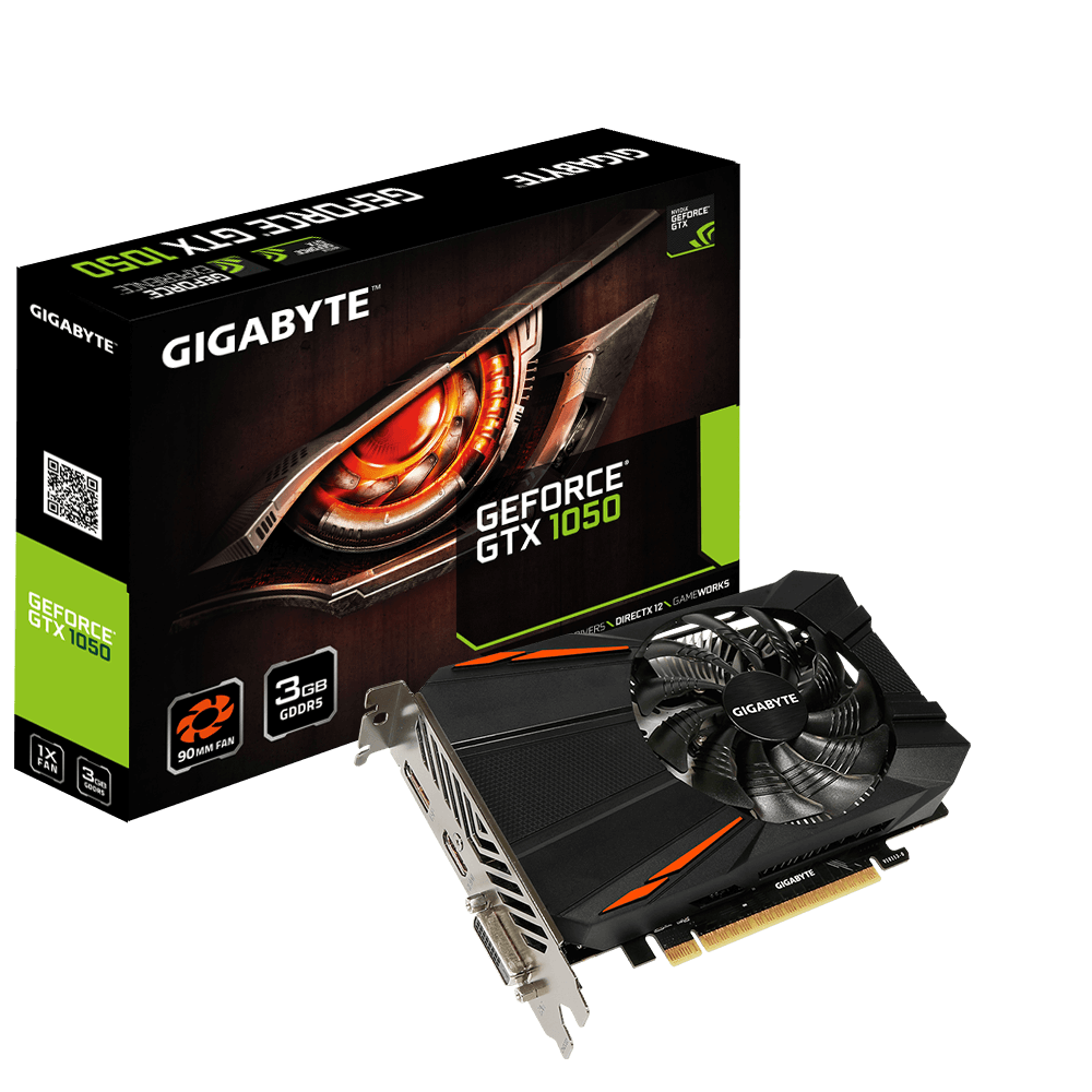 GeForce GTX 1050 D5 3G AORUS GIGABYTE Global