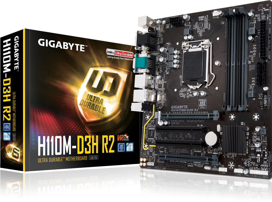 Motherboard - GA-H110M-D3H R2