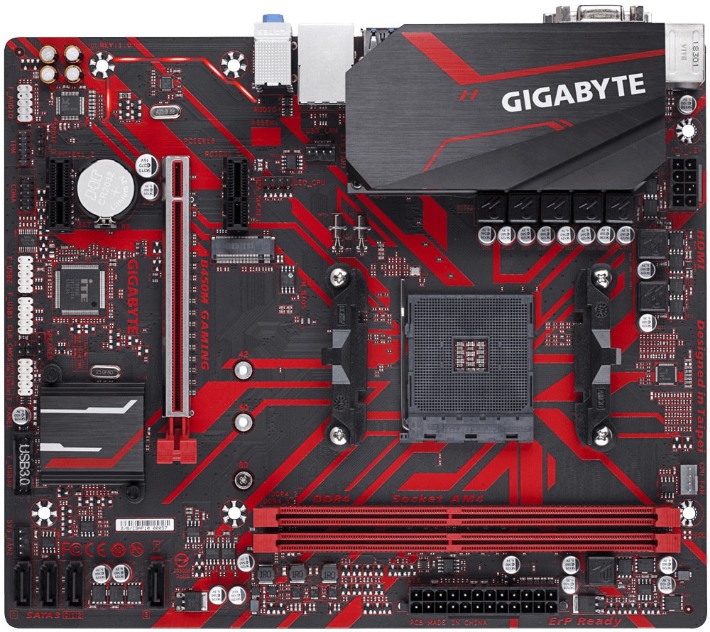 Motherboard b450m best sale