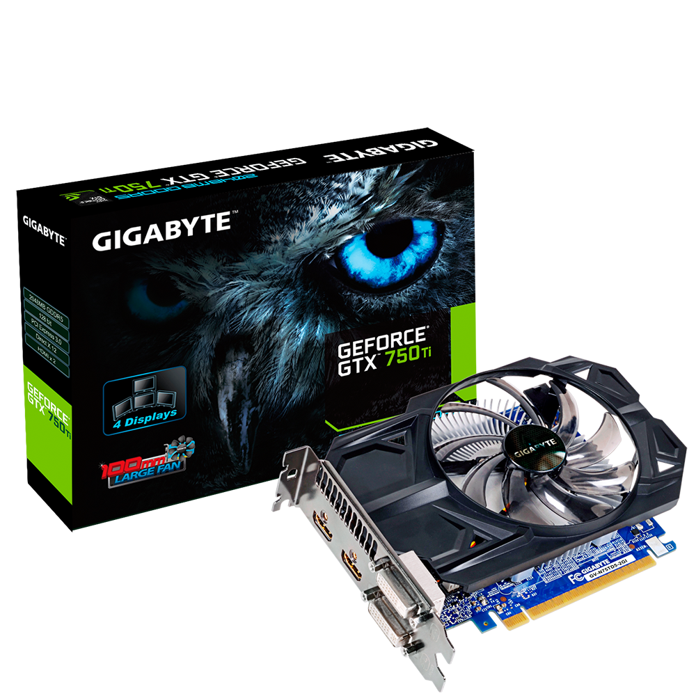 GeForce GTX 750 Ti　2 GB gddr 5