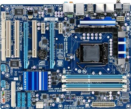 Motherboard - GA-P55A-UD3P