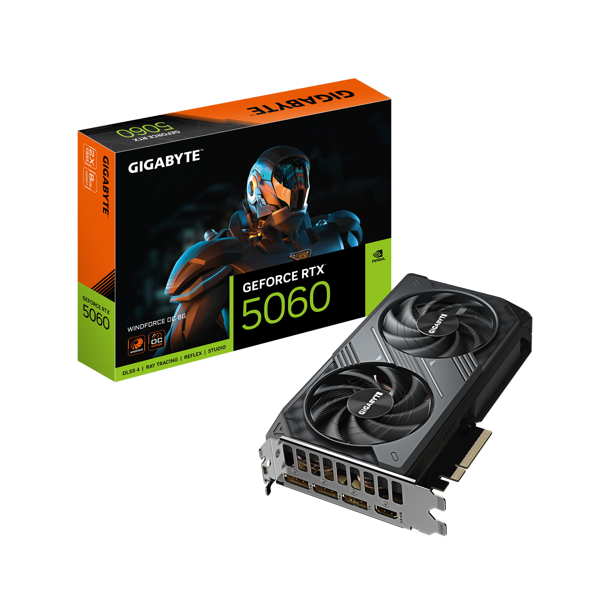 GeForce RTX™ 5060 WINDFORCE OC 8G