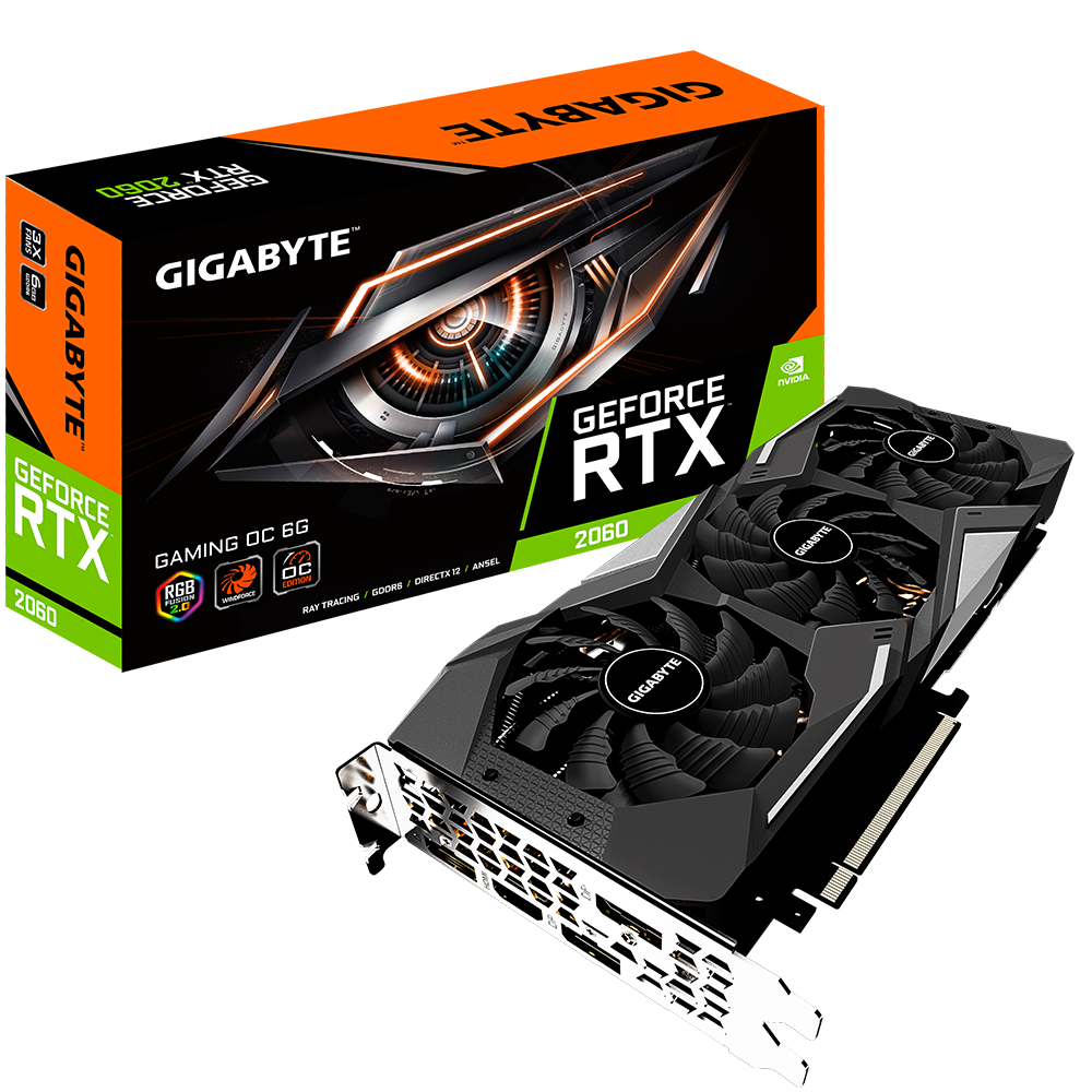 skyskraber ambition Hvad angår folk GeForce RTX™ 2060 GAMING OC 6G Key Features | Graphics Card - GIGABYTE  Global