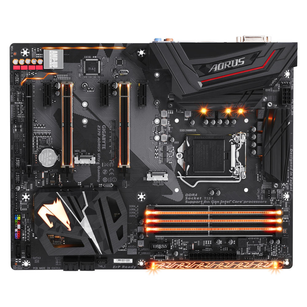 PCパーツGIGABYTE  Z370 AORUS ULTRAGAMING rev1.0