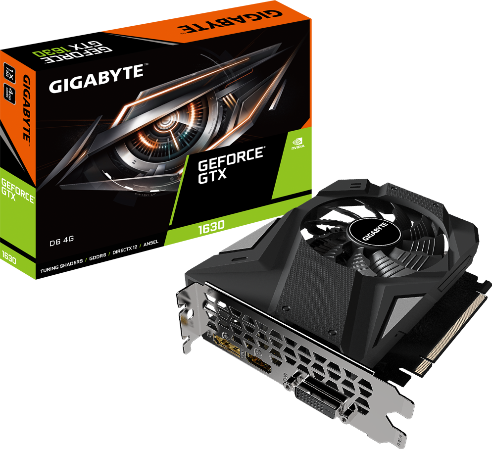 Graphics Card - GeForce® GTX 1630 D6 4G