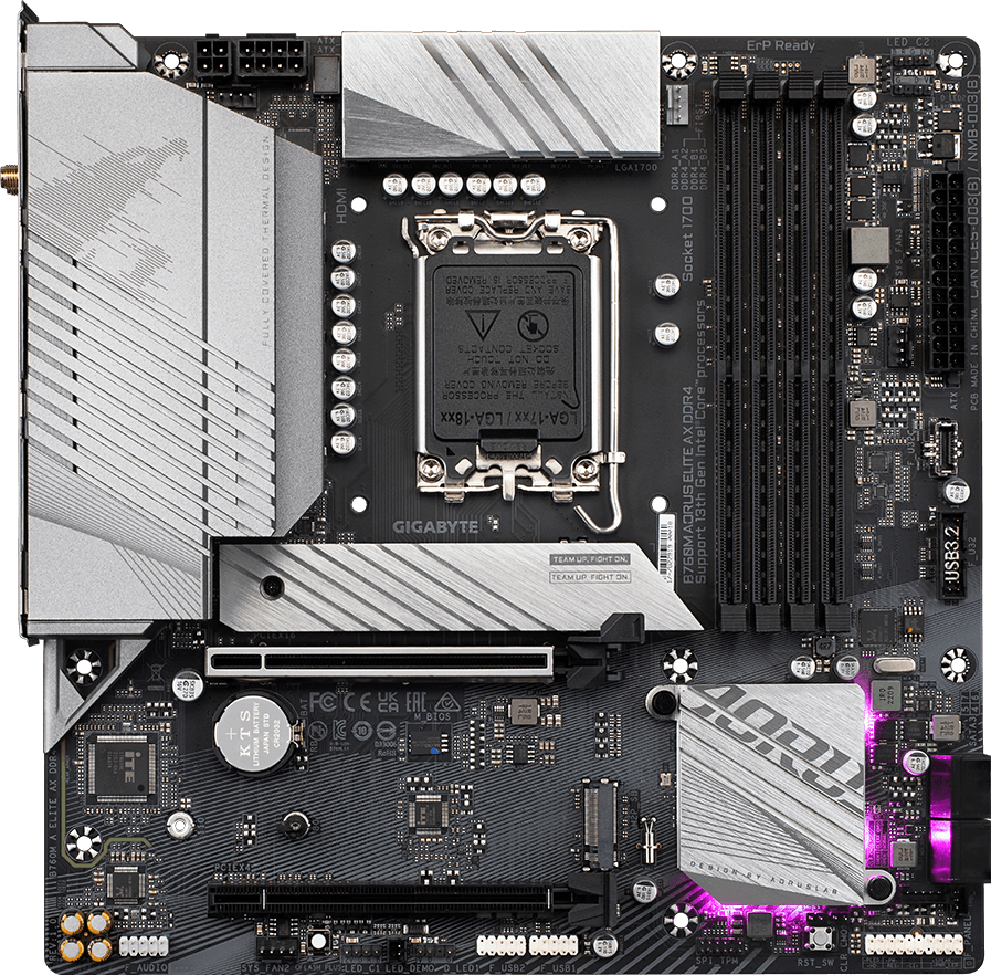 GIGABYTE B760M AORUS ELITE AX DDR4動作確認済み B760M AORUS ELITE AX DDR4 (Rev. 1.x) - GIGABYTE Global