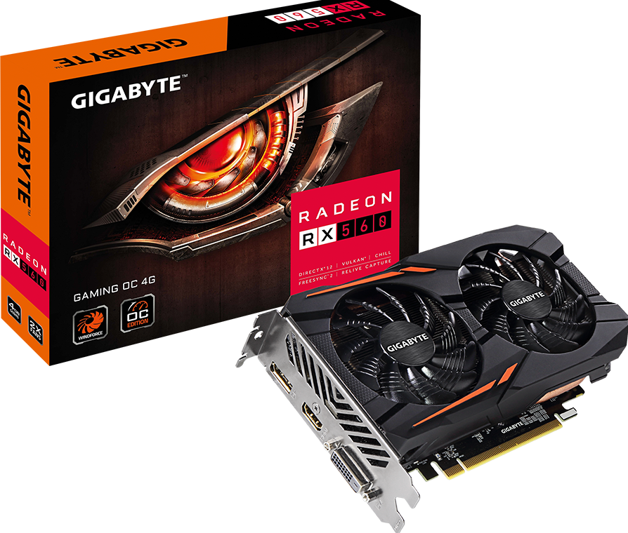 Graphics Card - Radeon™ RX 560 Gaming OC 4G