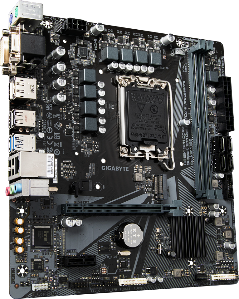 H610M S2H DDR4 　マザーボード　GIGABYTE　動作確認のみ H610M S2H DDR4 (Rev. 1.1/1.3) マザーボード - GIGABYTE Japan