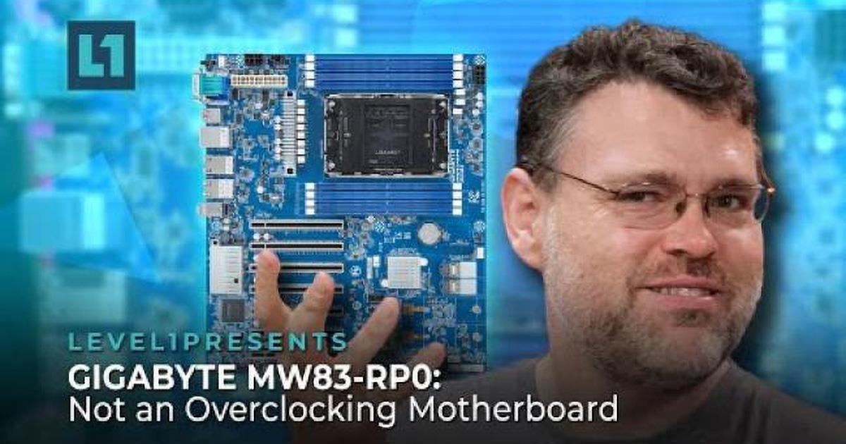 GIGABYTE MW83-RP0 for Intel Xeon W-3400