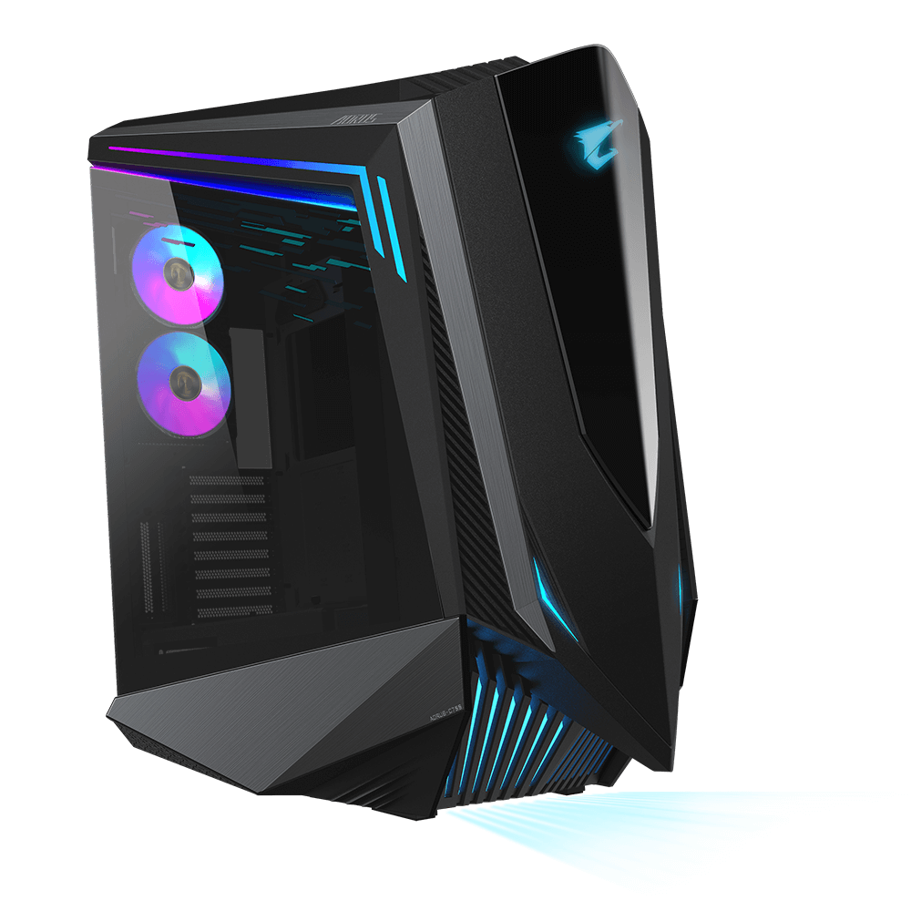 KEDIERS PC Case - C700 E-ATX Tower 3*Tempered Glass Gaming Computer Case  with 10 ARGB Fans 