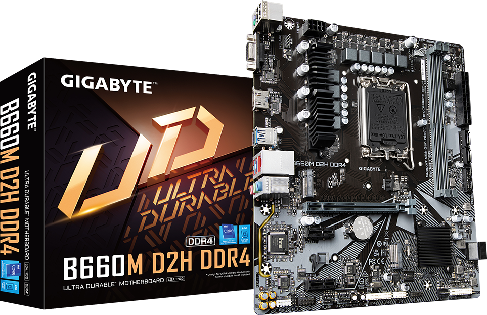 Základné dosky - B660M D2H DDR4