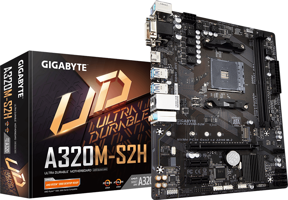 Moederbord - GA-A320M-S2H