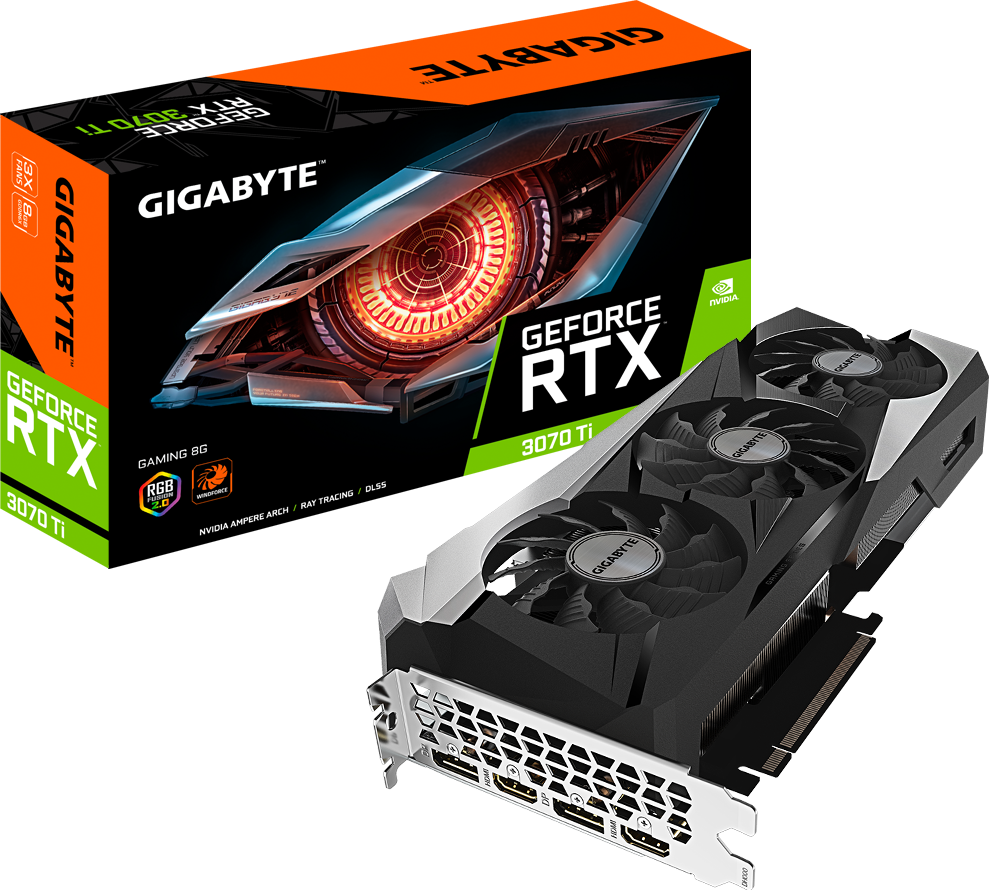 GeForce RTX™ 3070 Ti GAMING 8G - GIGABYTE Brazil