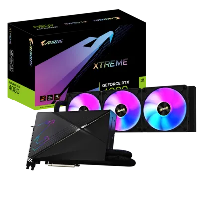 AORUS RTX 4090XTREME WATERFORCE 水冷ヒートシンク 4090界の簡易水冷 AORUS GeForce RTX 4090 XTREME WATERFORCE