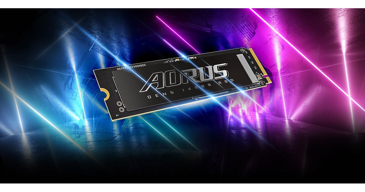 AORUS Gen5 14000 SSD Takes Your Gen5 SSD Performance to the Next Level!
