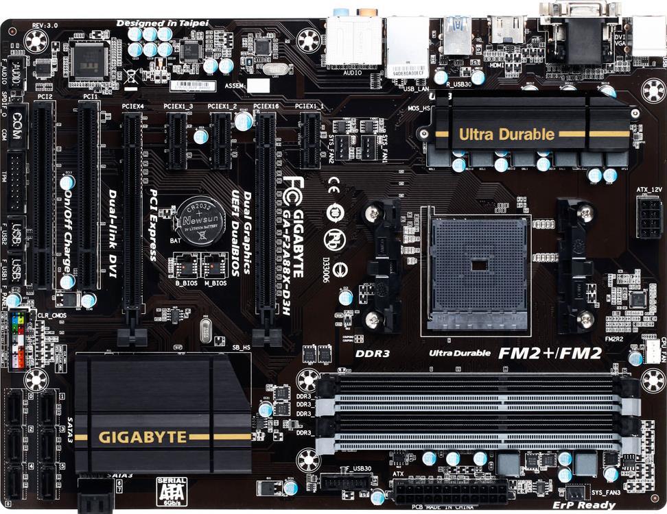 GA-F2A88X-D3H (Rev. 3.0) Motherboard - GIGABYTE U.S.A.