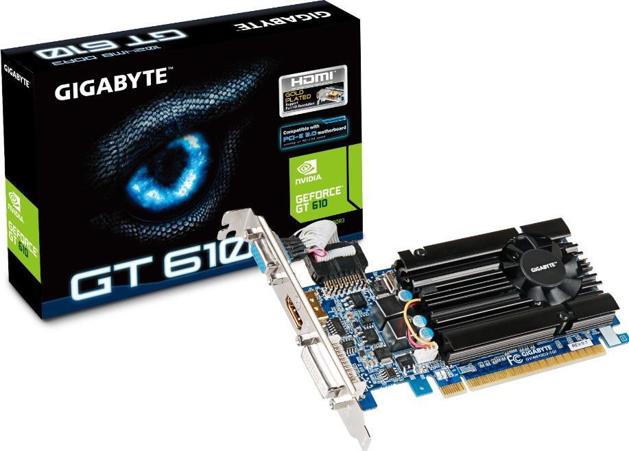グラフィックスカード - GV-N610D3-1GI