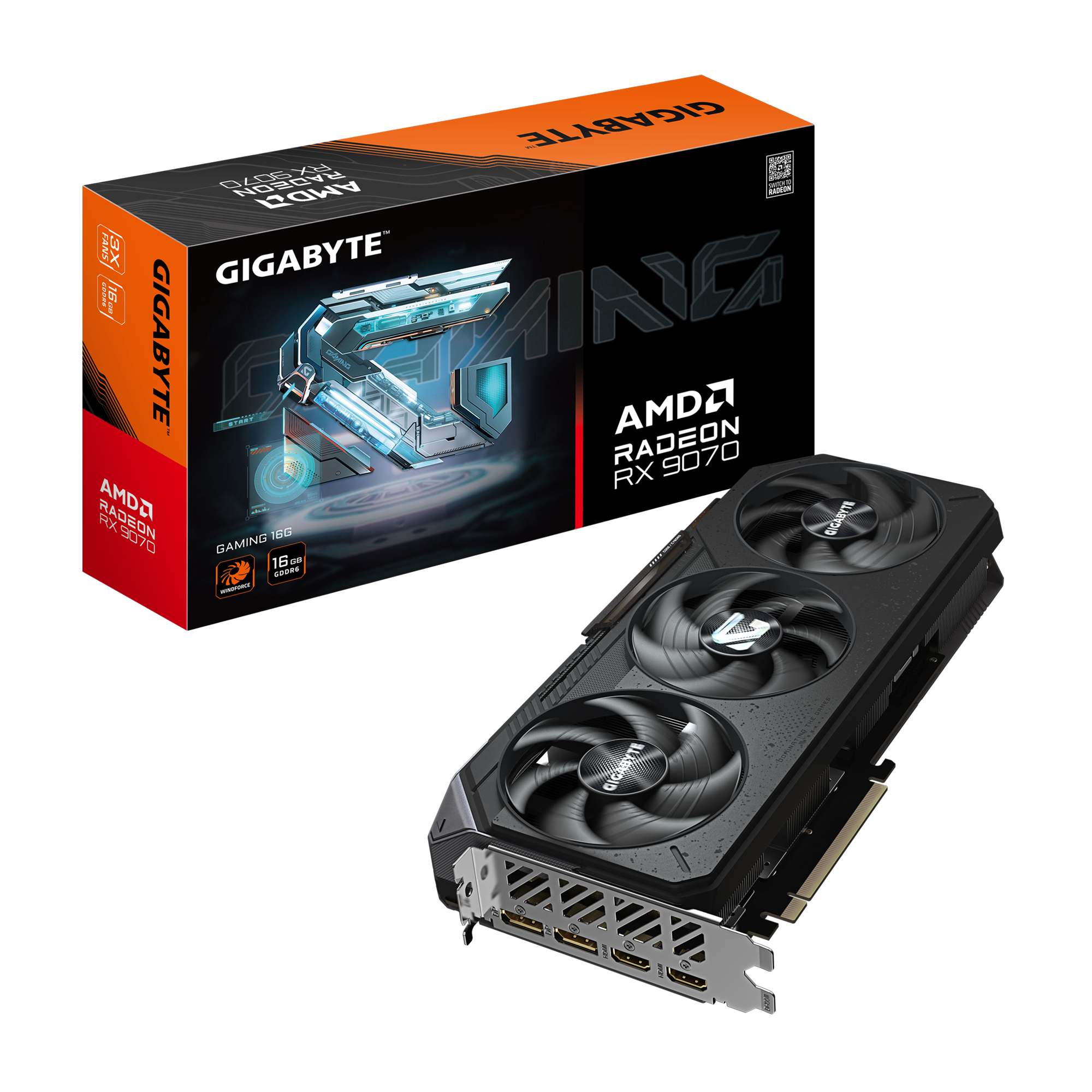 Radeon™ RX 9070 GAMING 16G
