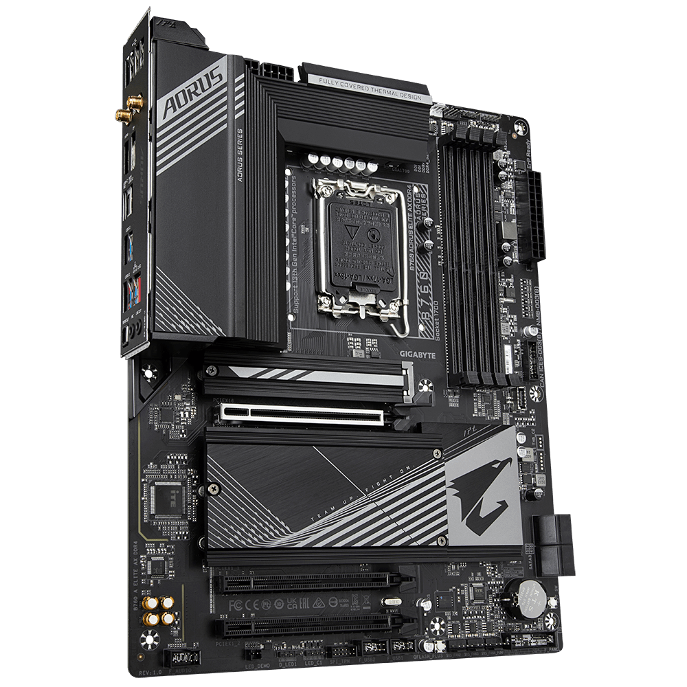 マザーボード GIGABYTE B760M AORUS ELITE AX DDR4 B760M AORUS ELITE AX DDR4 (rev. 1.x) Key Features