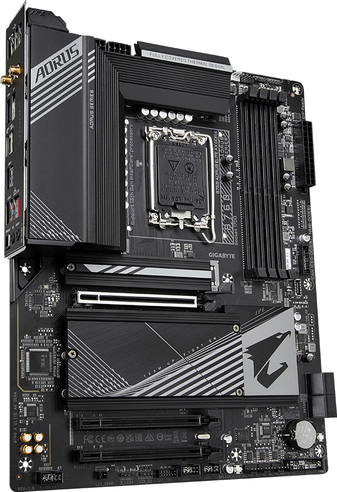B760 AORUS ELITE AX DDR4 (Rev. 1.x) マザーボード - GIGABYTE Japan