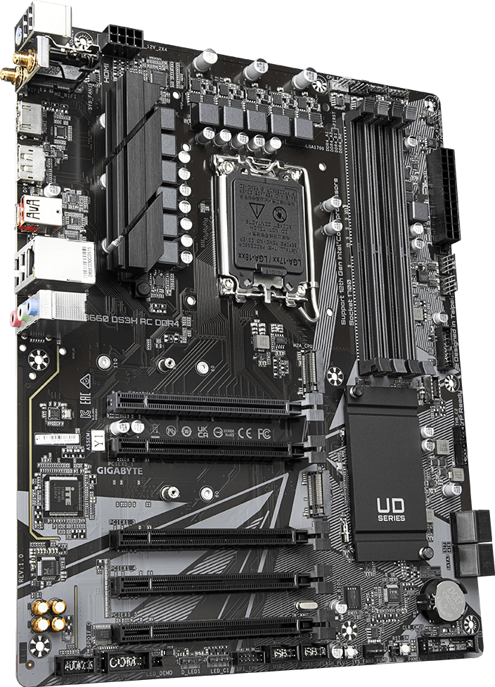 B660 DS3H AC DDR4 (Rev. 1.1) Motherboard - GIGABYTE Global