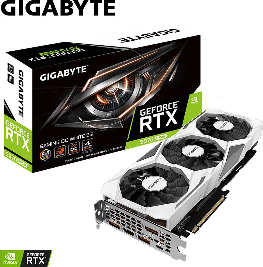 GeForce® RTX 2070 SUPER™ GAMING OC WHITE 8G - GIGABYTE Japan
