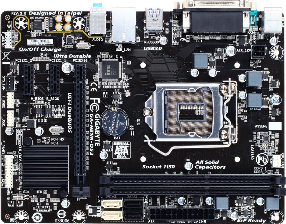 GA-H81M-DS2 (Rev. 3.0) Tarjetas Madre - GIGABYTE Chile