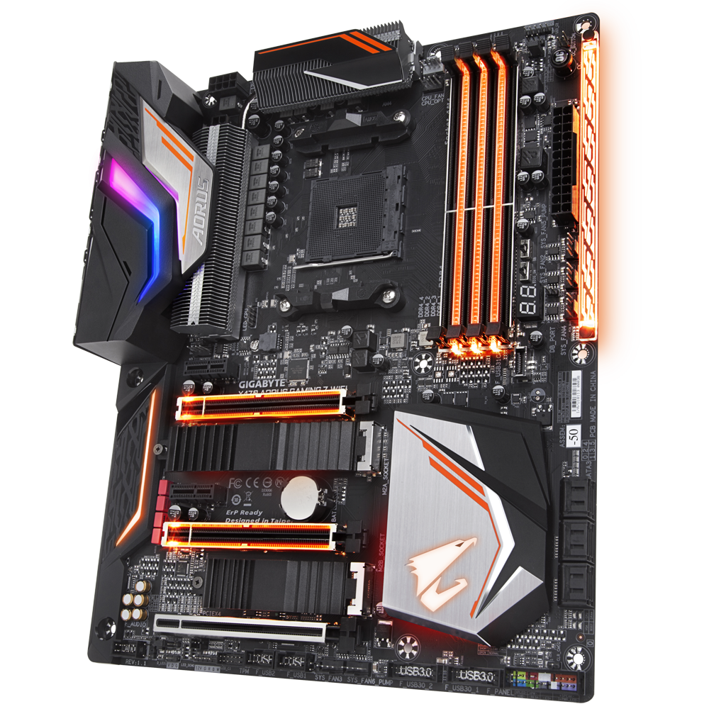 PCパーツ GIGABYTE X470 AORUS GAMING 7 WIFI-50 X470 AORUS GAMING 7 WIFI-50 (rev. 1.1) Key Features