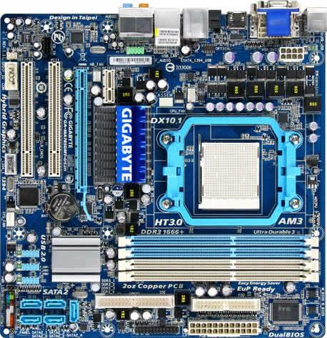Motherboard - GA-MA785GMT-US2H